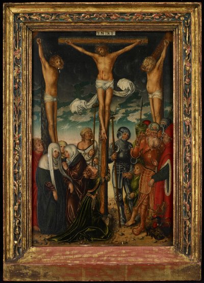 The Crucifixion by Lucas Cranach the Elder